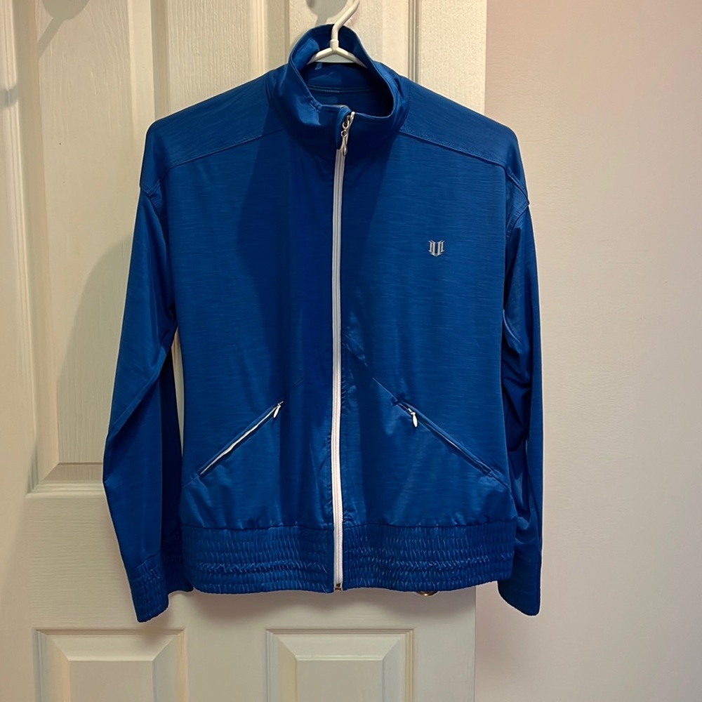 NWOT - Eleven by Venus Williams Blue Zip-up Jacket